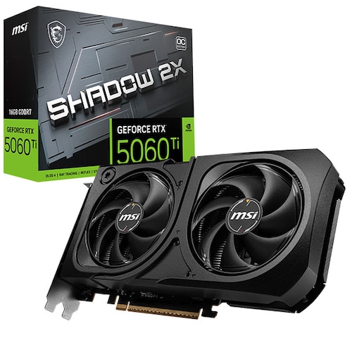 MSI 지포스 RTX 5060 Ti 쉐도우 2X OC 플러스 D7 16GB 849,000원