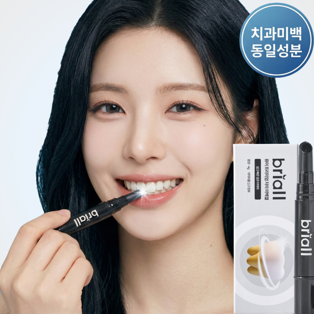 브리올옴므 치과 미백 동일 성분 화이트닝 셀프 치아 미백제 13,900원