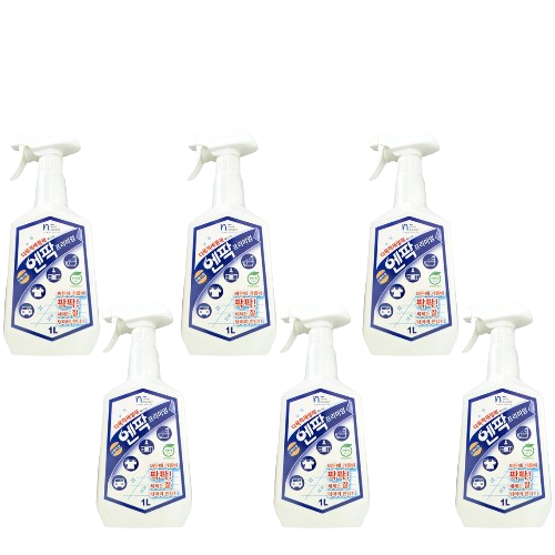 친환경 다목적세제 욕실 주방 학교 식당 가정용 업소용 청소제 엔팍 세정제 1000ml 6개 60,000원