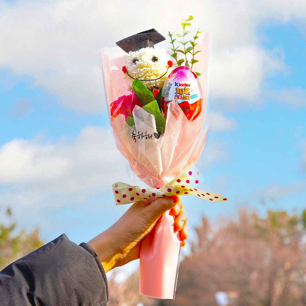 더영흥 비누꽃 장미 꽃다발 + 쇼핑백 MJS JOYFUL 15,770원