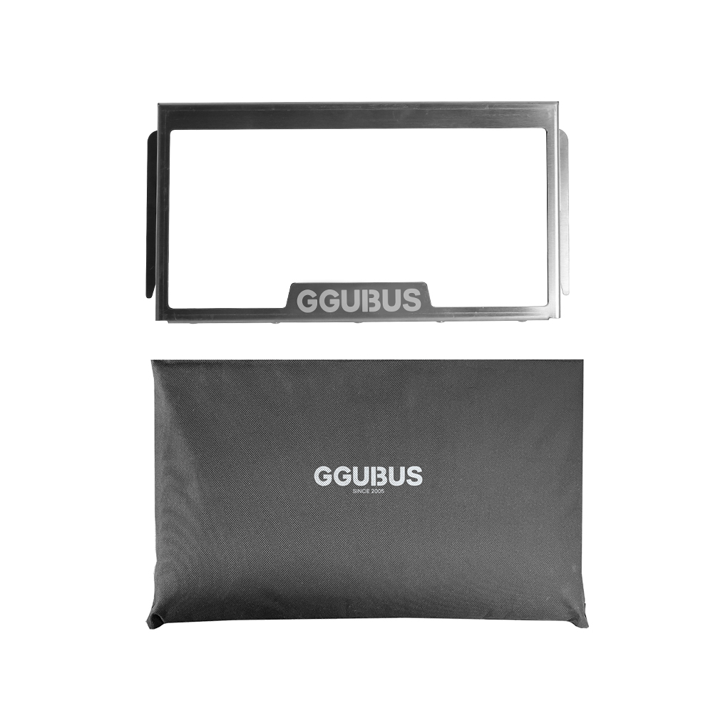 캠핑몽 풀스텐 듀얼 화로대 이중연소 불멍 캠핑화로 화목난로 바베큐그릴 + 전용가방, 1개 65,000원