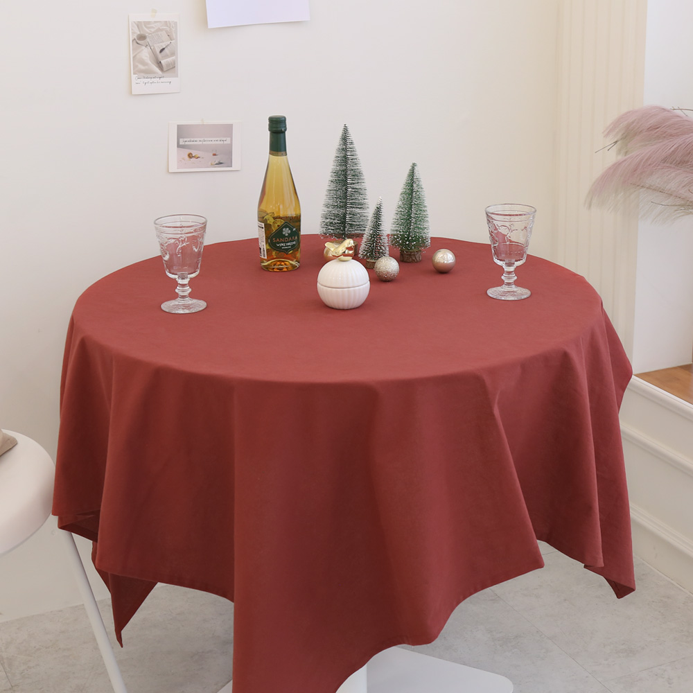 포홈 핸드메이드 어텀 테이블보, 어텀브릭, 1개, L(140 x 150 cm) 40,470원