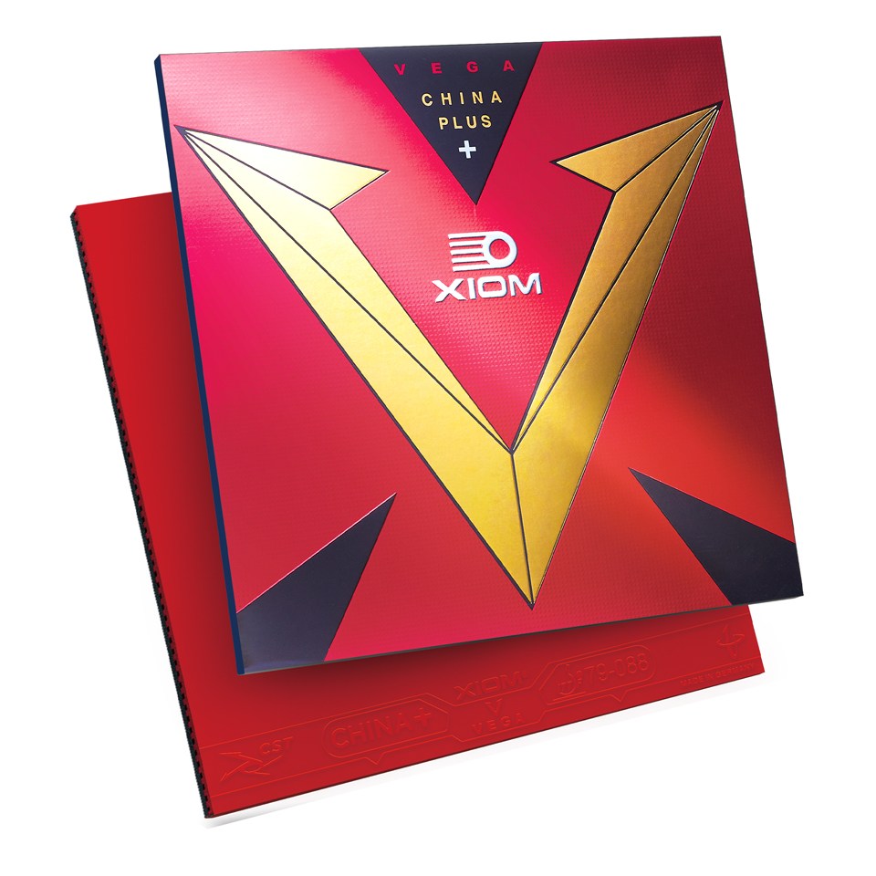 엑시옴(XIOM) 공식 본사 직영 탁구 러버 베가(VEGA) 차이나 플러스, 흑색, 1개 41,900원