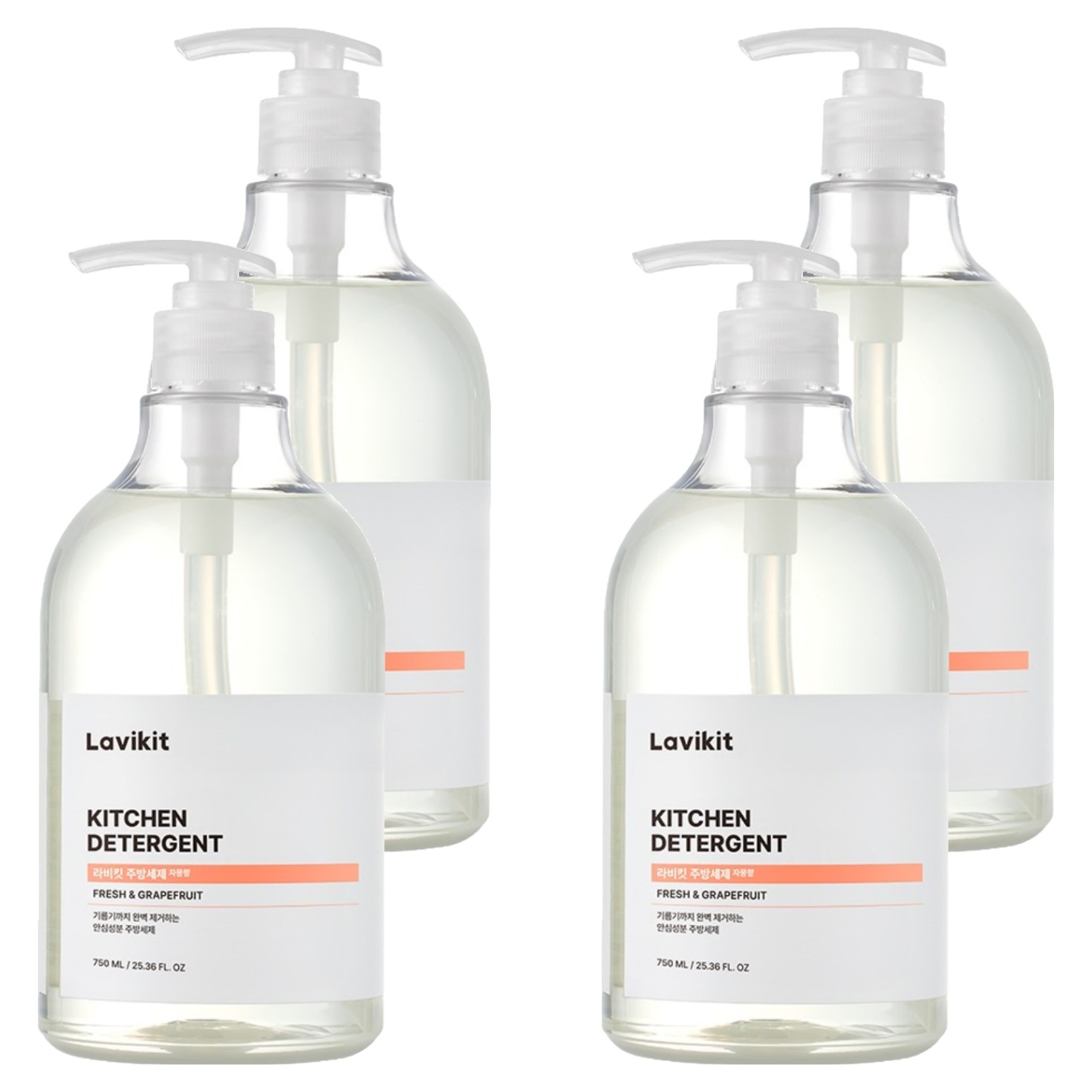 라비킷 주방세제 자몽향 43,600원