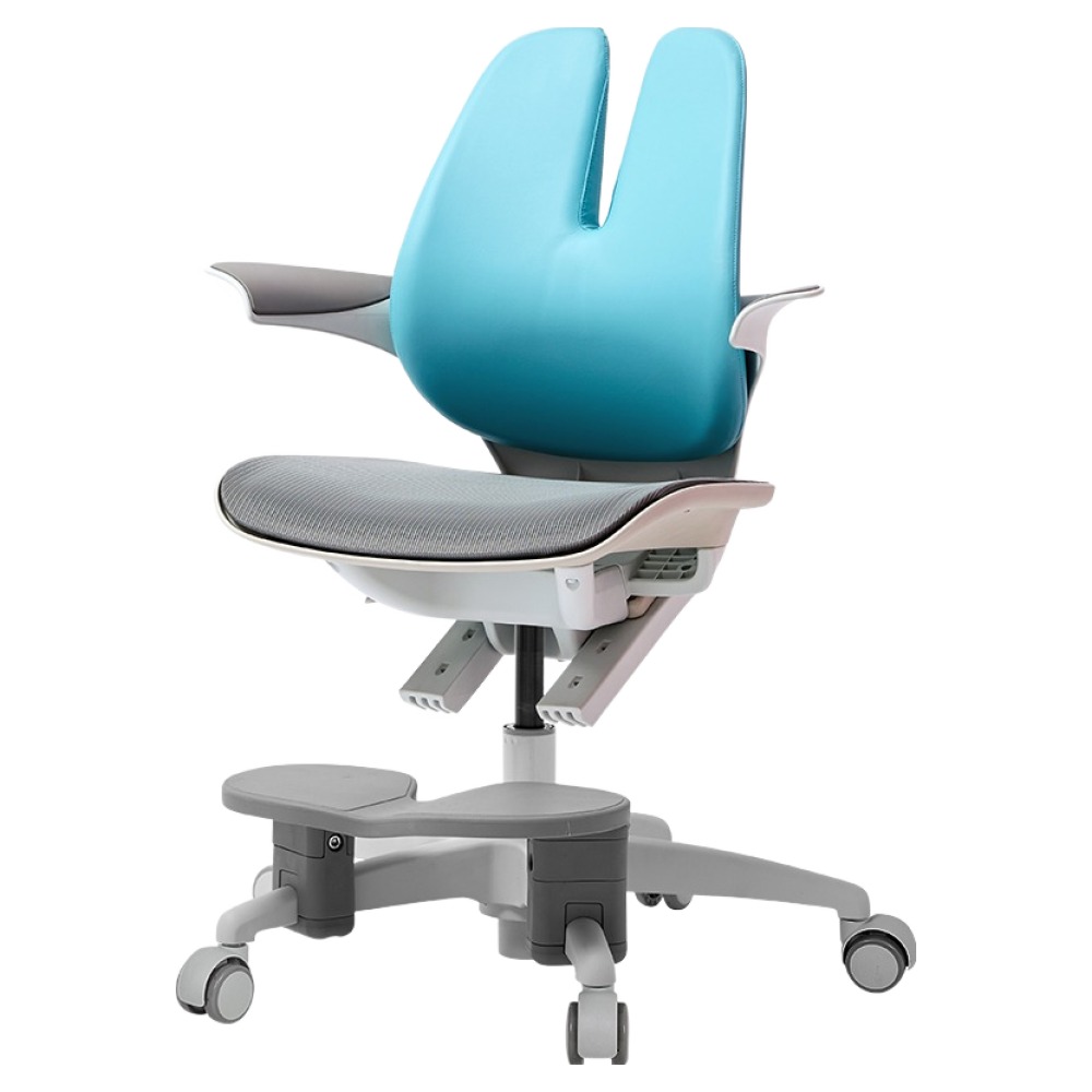 듀오백 초등학생 어린이 발받침 + 스탑캐스터 메쉬 의자 래빗 RA-070MSF 방문설치 230,000원