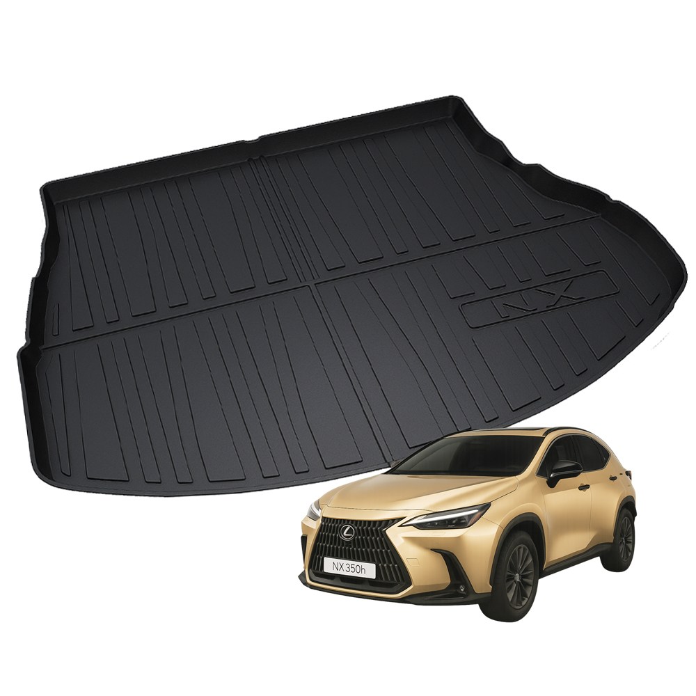 렉서스 NX350h NX450h 2세대 하이브리드 트렁크 매트 카본 논슬립 (호환), 블랙, NX350h/450h 49,000원