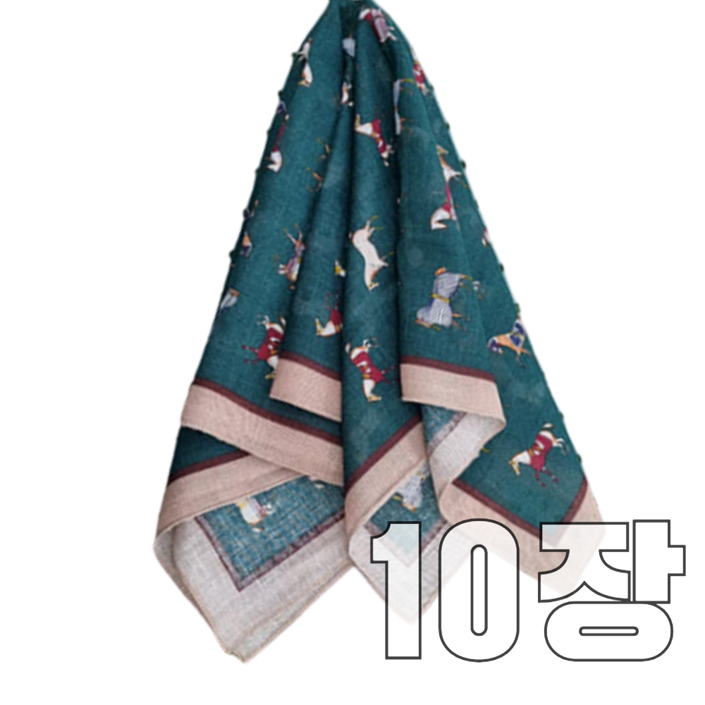 온리 말무늬 손수건 면 말무늬스카프 말의해 선물 말띠 기념 설날 명절 기프트 38,900원