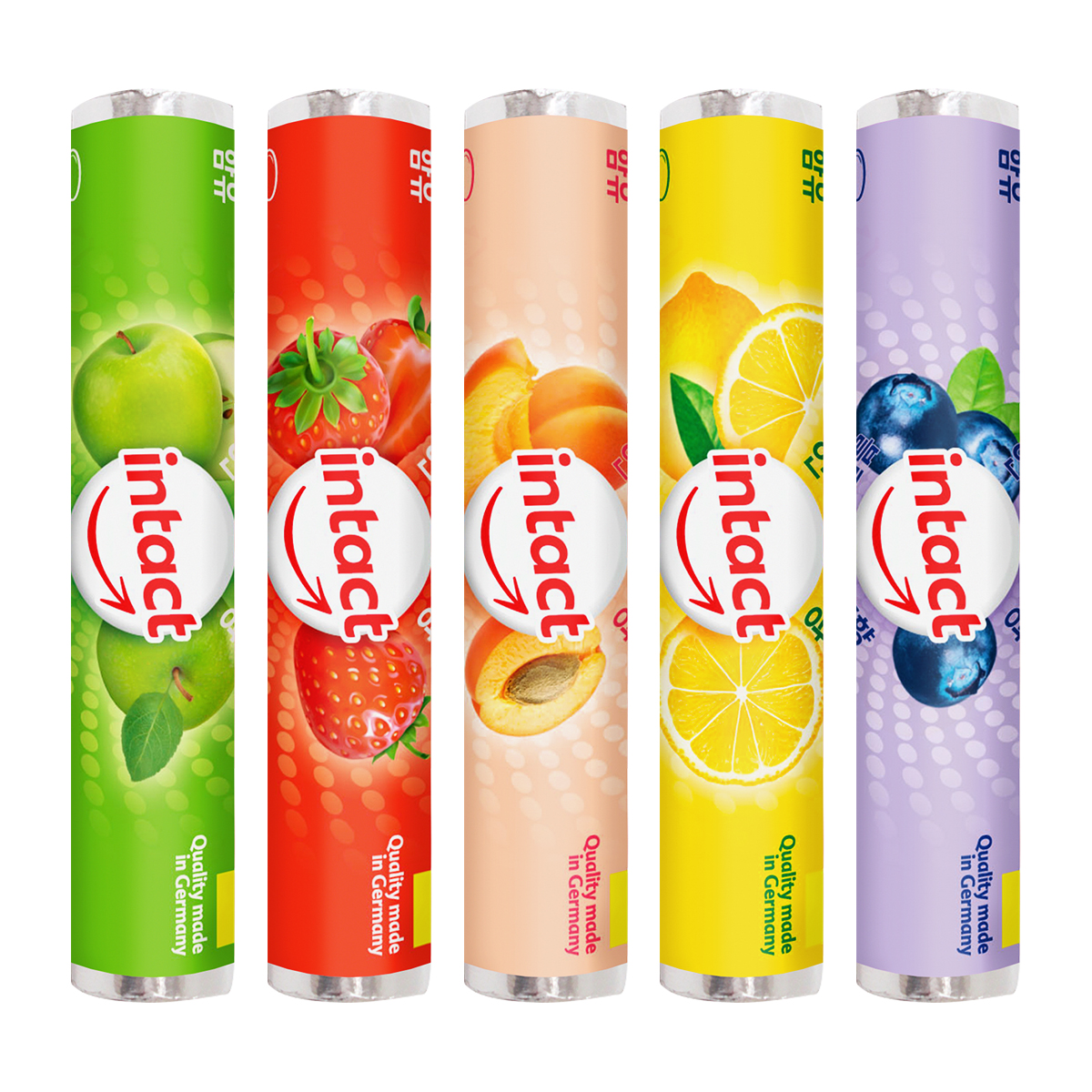 인탁트 포도당 캔디 5종 세트, 17정, 220g, 1세트 14,600원