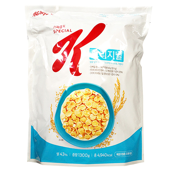 켈로그 스페셜K 오리지널 시리얼, 1.3kg, 1개, 현재가 15,990원