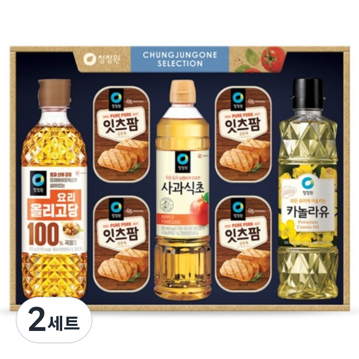 청정원 행복 6호 세트 + 쇼핑백, 2세트 60,300원