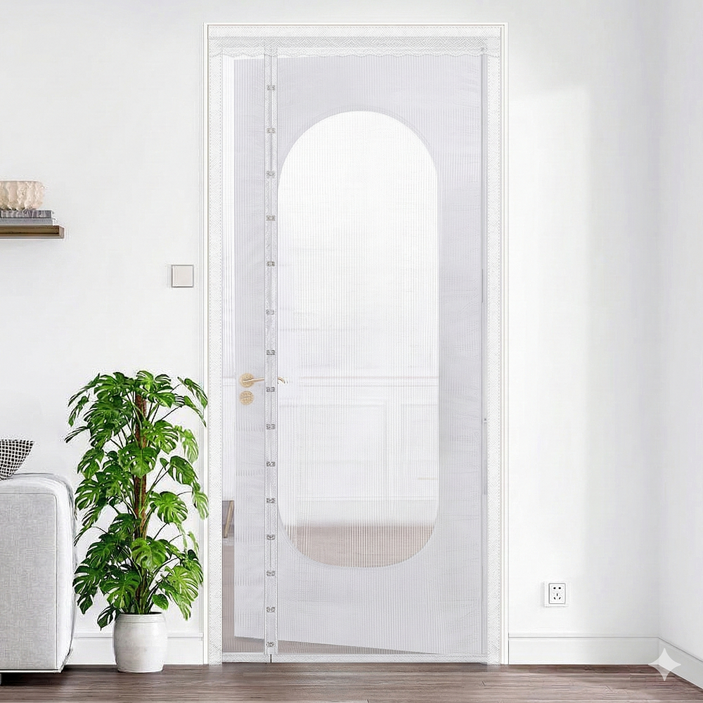 자석 일체형 현관 방충망 방문 모기장 방충문 간편설치 16,900원