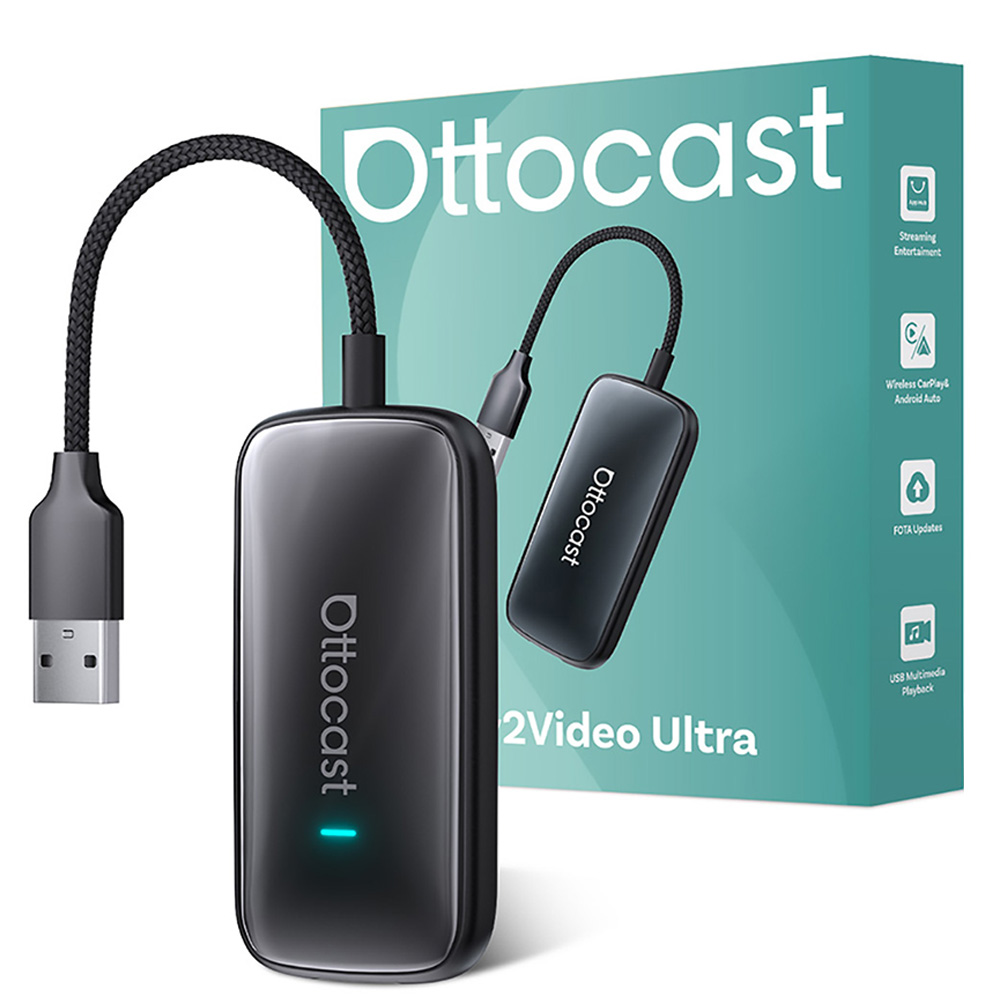오토캐스트 플레이2 비디오 울트라 무선 안드로이드 오토 카플레이 동글, CA515, 검정색 99,000원