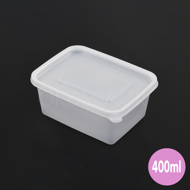 400ml 사각용기(뚜껑포함) _다용도용기_배달용기_포장용기, 600개 109,100원