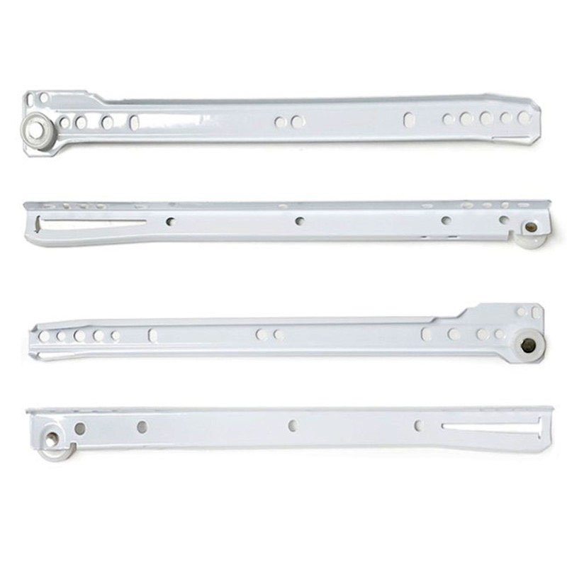 철레일 2단 서랍레일 백색 4개 1조 서랍1개 간편교체 3,200원