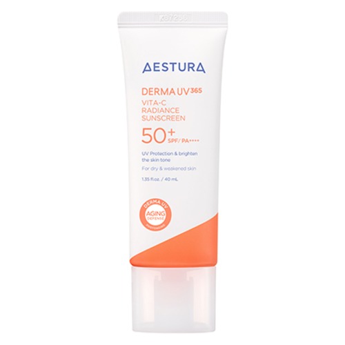 에스트라 더마UV365 비타C 광채수분 선크림 SPF50+ PA++++ 19,190원
