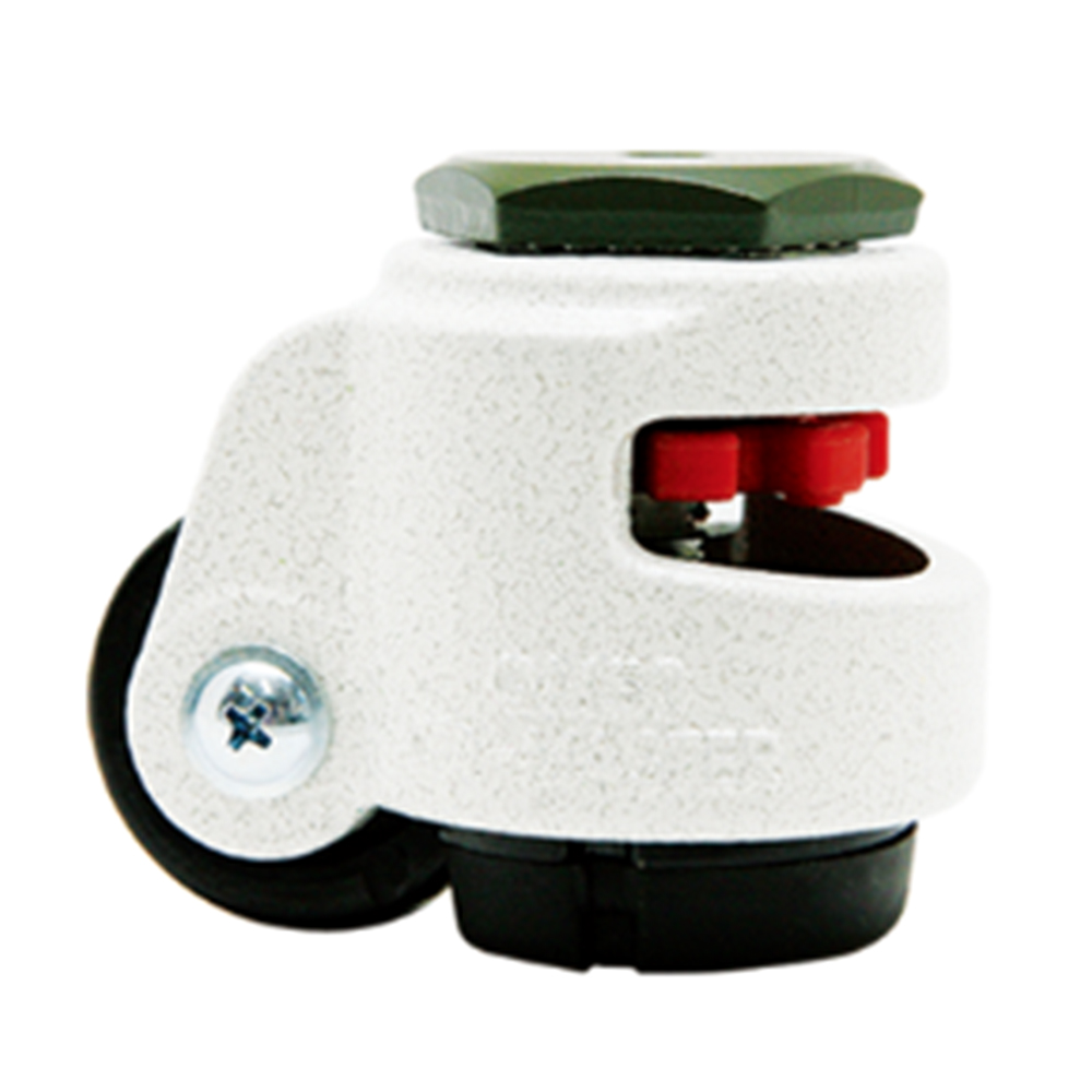 캐스터팩토리 풋마스터 높낮이조절캐스터 프로파일바퀴 고중량 고하중 LEVEL FOOT, 4개 37,500원