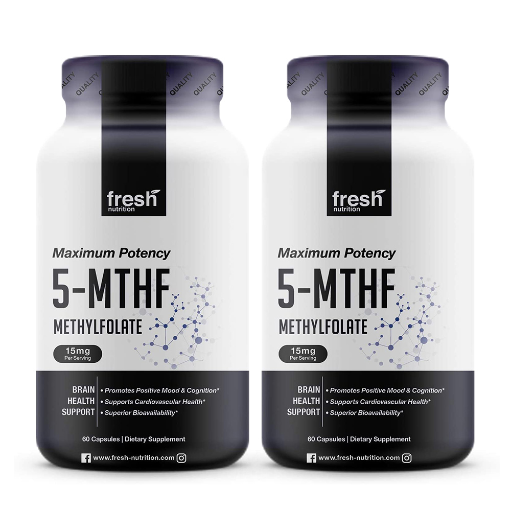 프레쉬뉴트리션 Fresh Nutrition 활성화 엽산 5-MTHF 15mg 60캡슐 106,600원