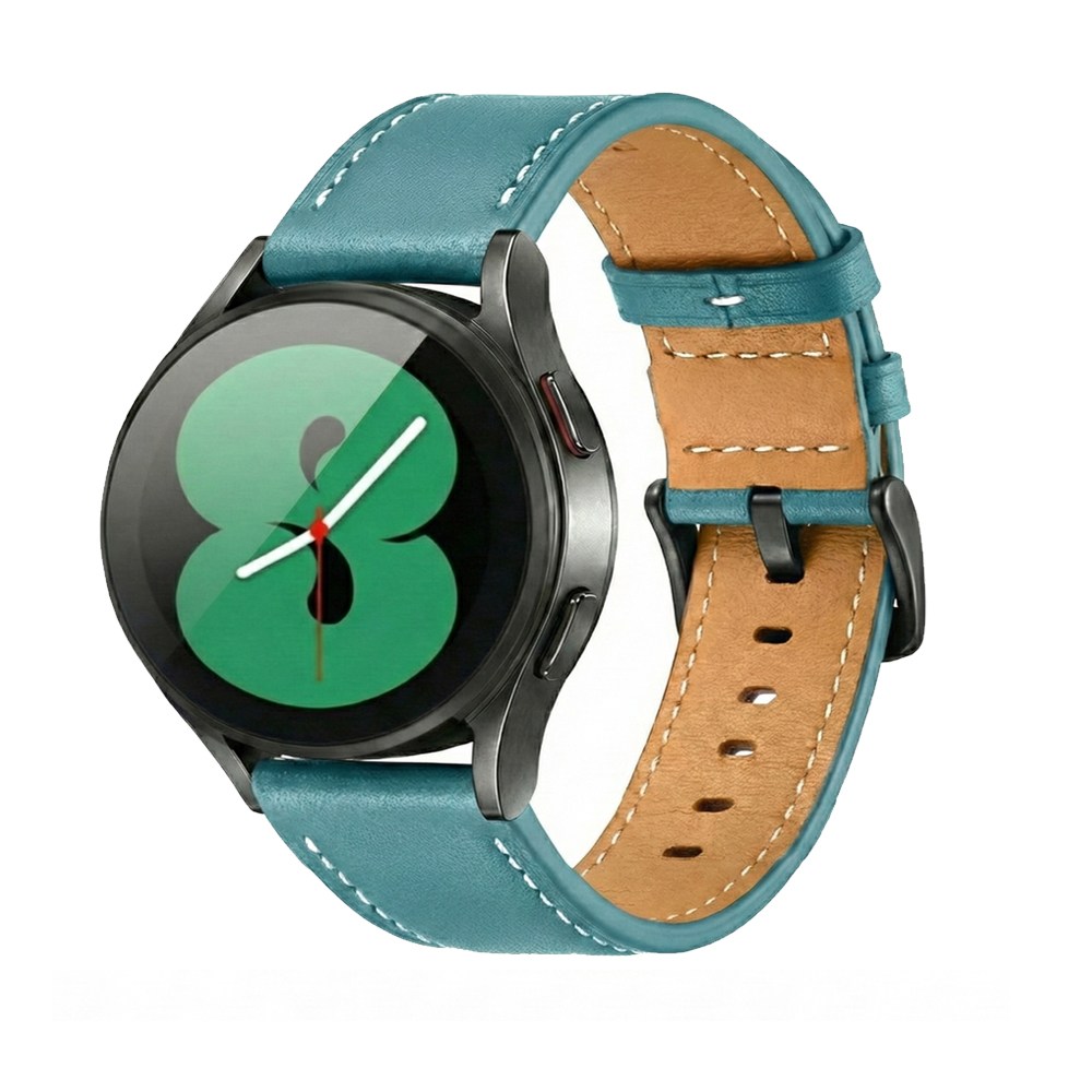 삼성 갤럭시워치5 40 44MM 워치5프로 45MM 고급 가죽 시계줄 밴드 스트랩 R900/910/920/905/915/925 호환, 민트 17,500원