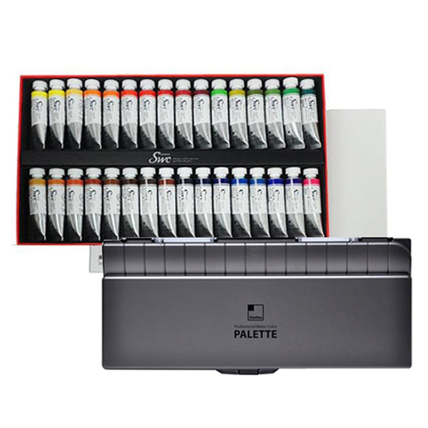 세트 SWC 수채화물감세트 32색+수채화파레트 35칸 767,540원