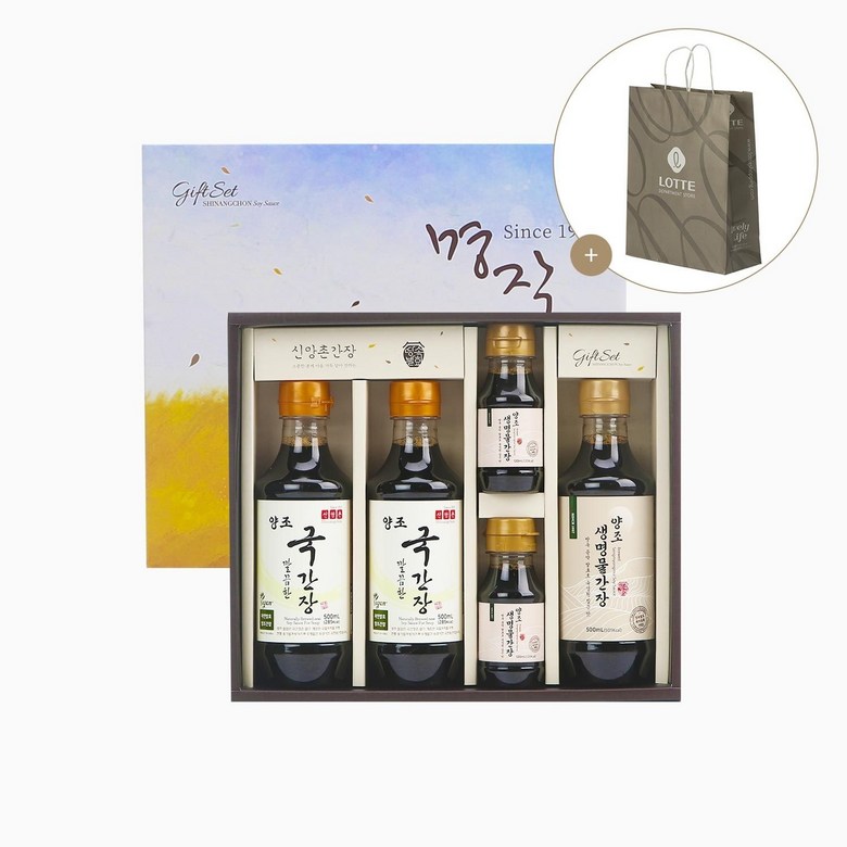 [신앙촌] 땅속발효 3호 양조간장 세트 (5세트) L-honey3-5, 1개, 1L 250,600원