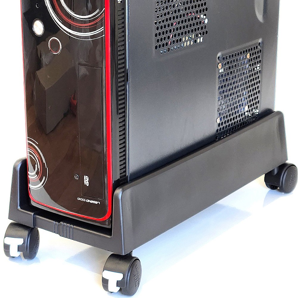 RUN기술 PC받침대 이동식 본체받침대 접이식 폭조절 12,680원