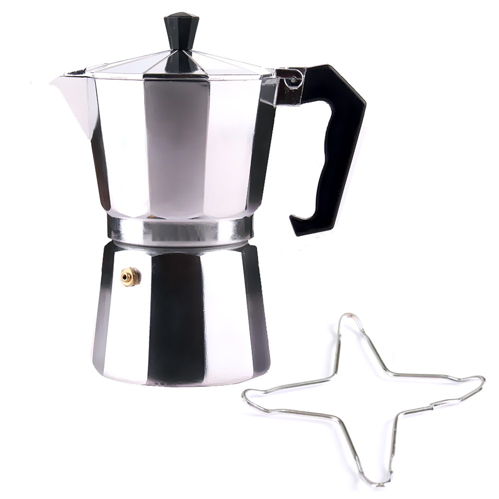 에스프레소 모카포트+사발이세트 수동 홈카페 핸드드립포트 캠핑 커피주전자 커피 서버, 1개 10,800원