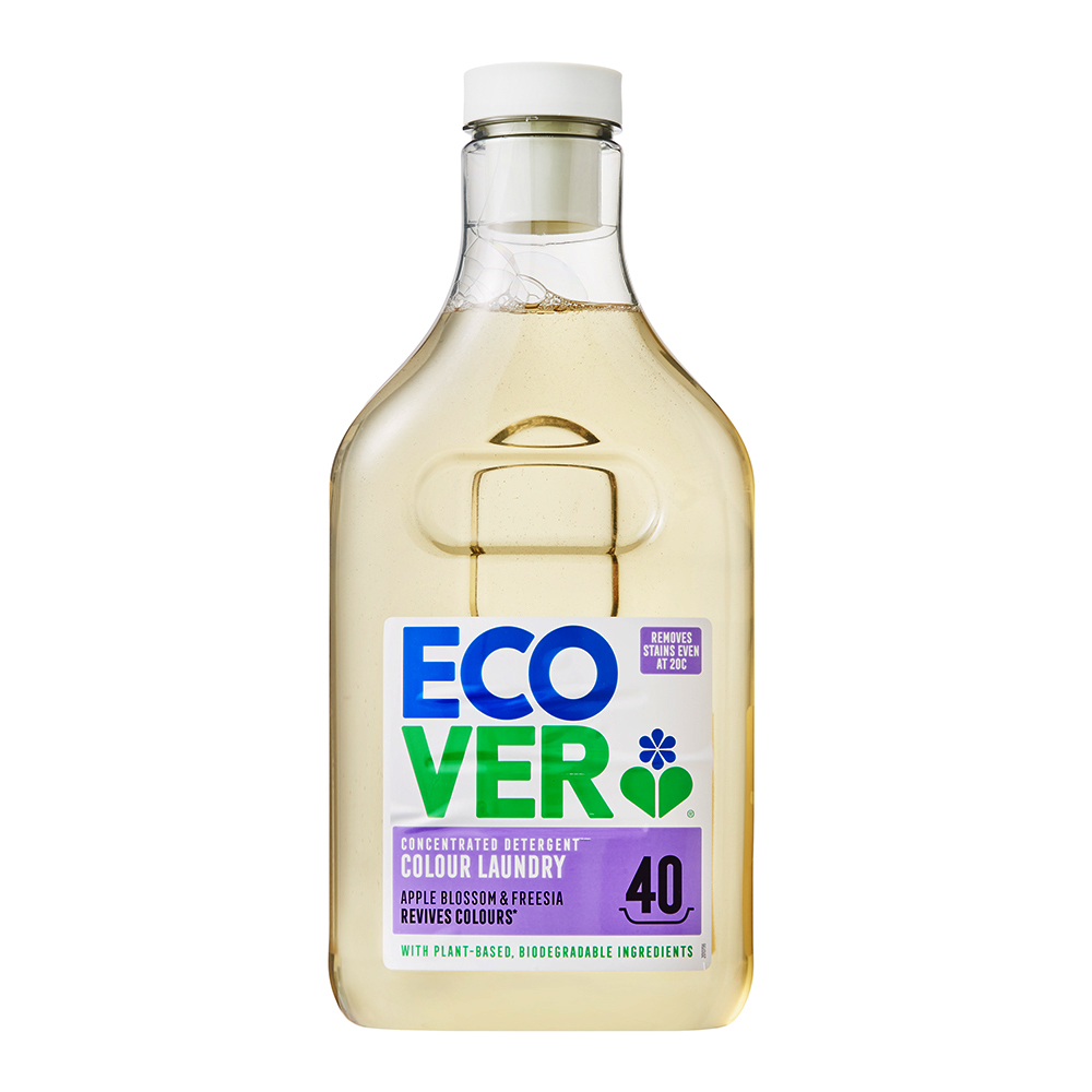 에코버 고농축 딥클린 컬러 세탁세제 사과꽃 & 프리지아, 1개, 1.43L 27,900원