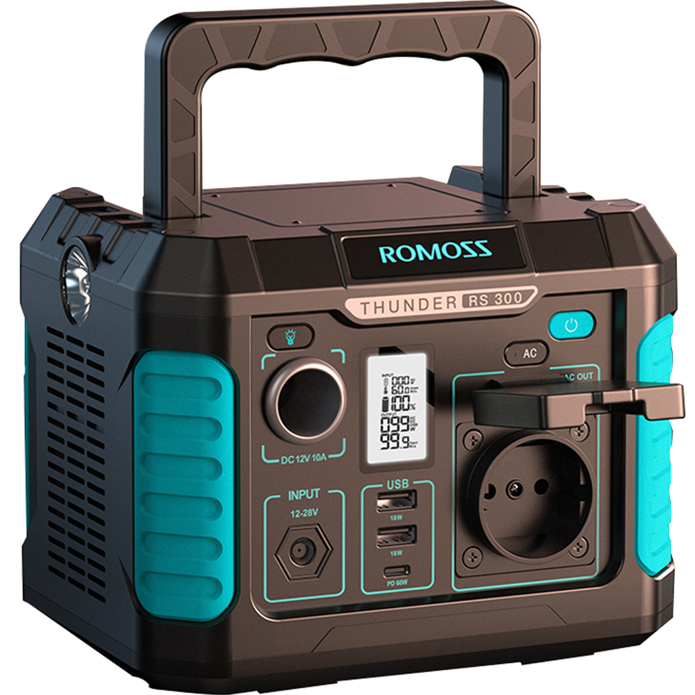 로모스 220V 대용량 배터리 300W 62400mAh 차박 캠핑용 파워뱅크 380,000원