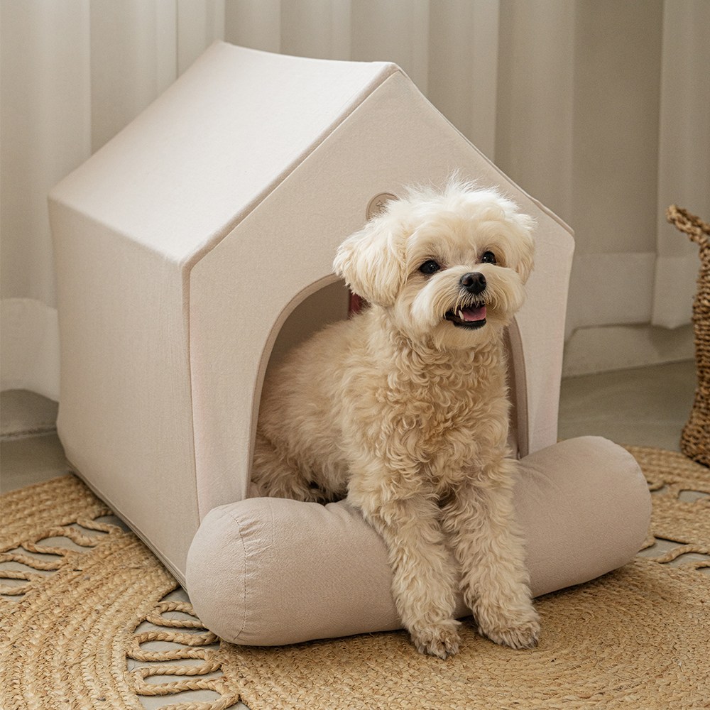 슈퍼펫 강아지집 애견 쿠션 고양이 숨숨집 침대 텐트 코튼 하우스 27,900원