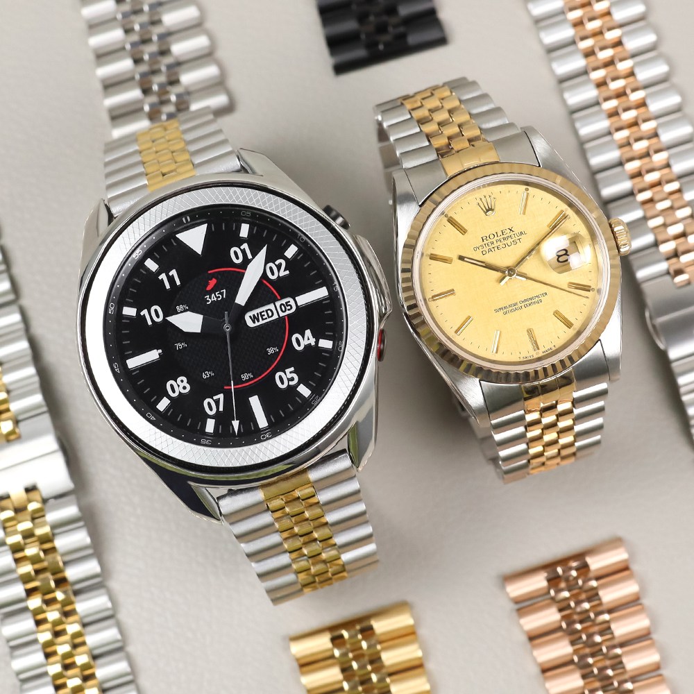 갤럭시 워치4 클래식 호환 쥬빌레 스트랩 메탈밴드 워치3 액티브 기어S3 시계줄 19,800원