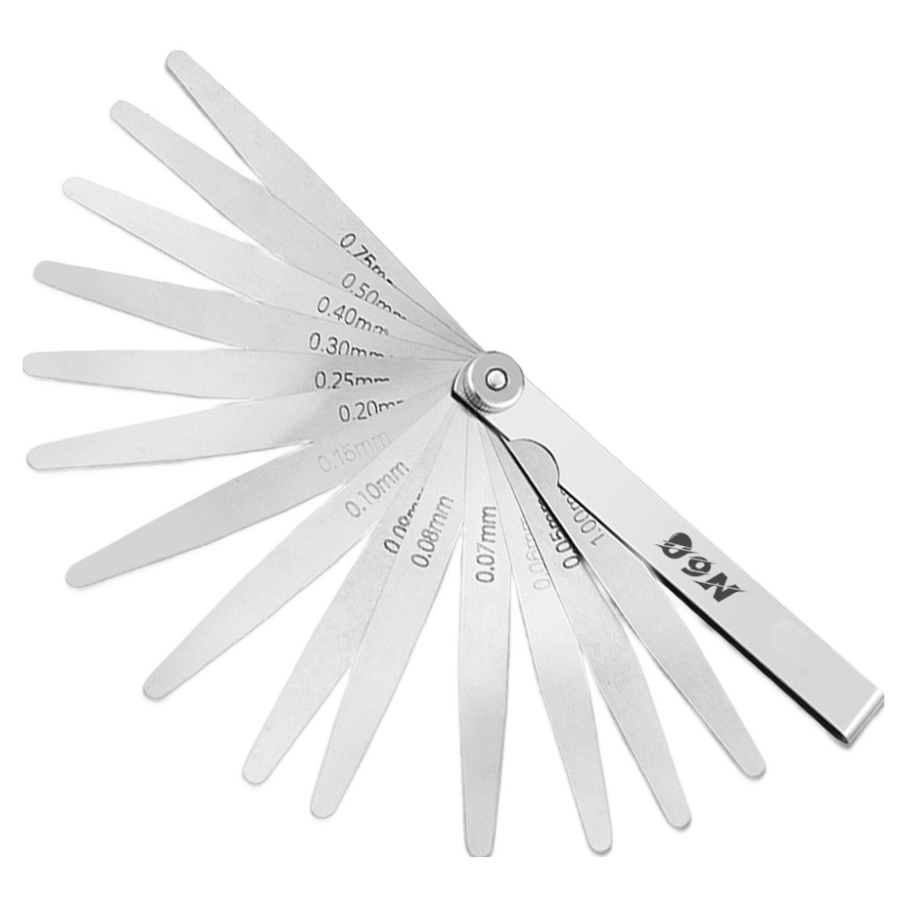 공구엔 틈새 14날 필러 게이지 리프형 150mm 150A-14, 1개 8,000원