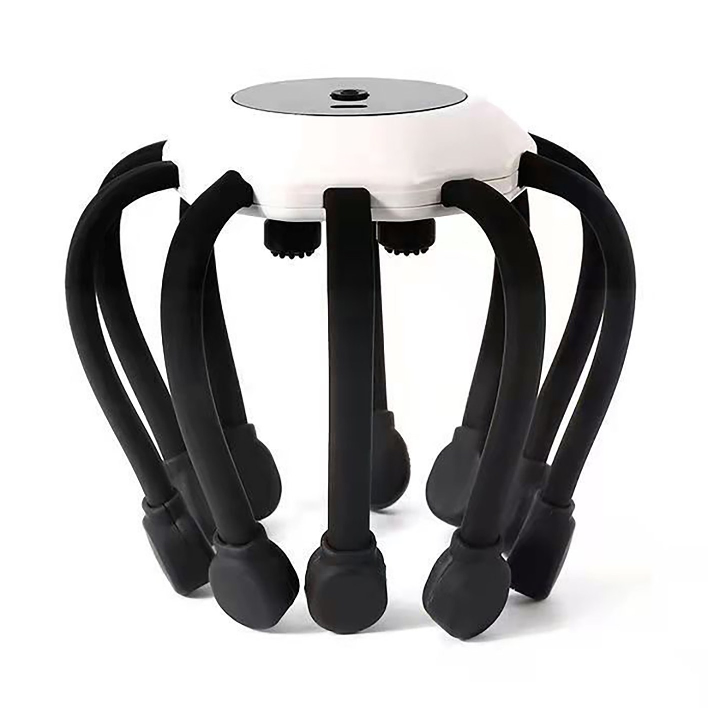 Izeriel 전동 두피 마사지기 머리 마사지기 무선 진동 머리 맛사지기 USB 충전 피로회복 안마기, 블랙 40,900원