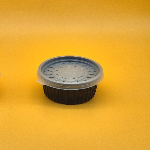 일회용 소스 국물용기 밥 반찬 배달용기 전자렌지용 105파이 소 검정 포장용기 세트 27,900원