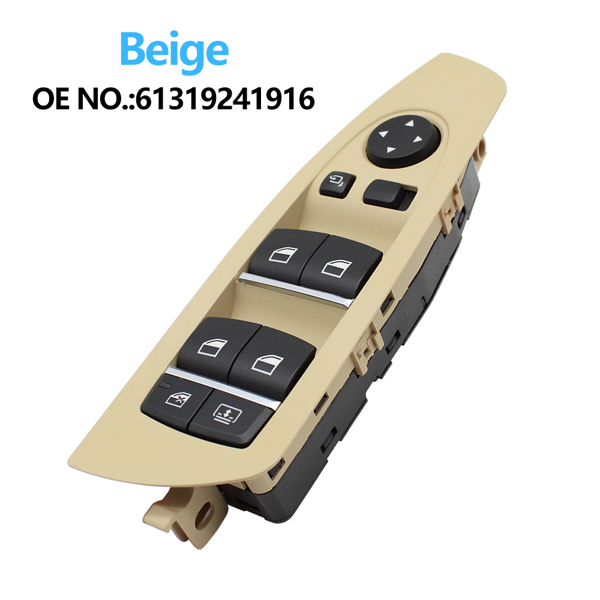 버튼 윈도우 스위치 호환 도어 창문 왼쪽 드라이버 전력 마스터 창 미러 BMW 7 시리즈 F01 F02 730Li 740Li 750Li 760Li 61319241915 43,320원