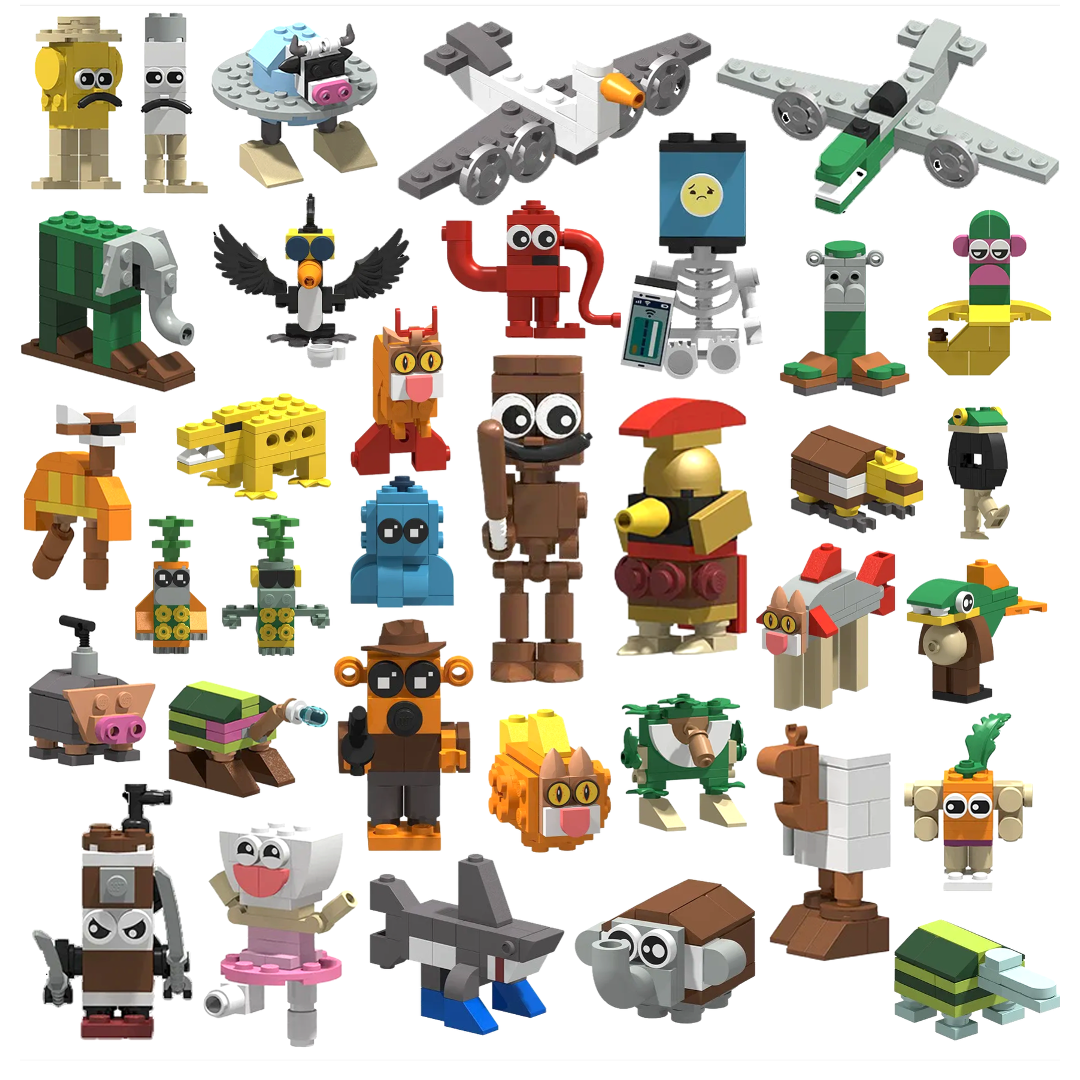 이탈리안 브레인롯 블록 전체 캐릭터 35종 풀세트, 1개 33,900원