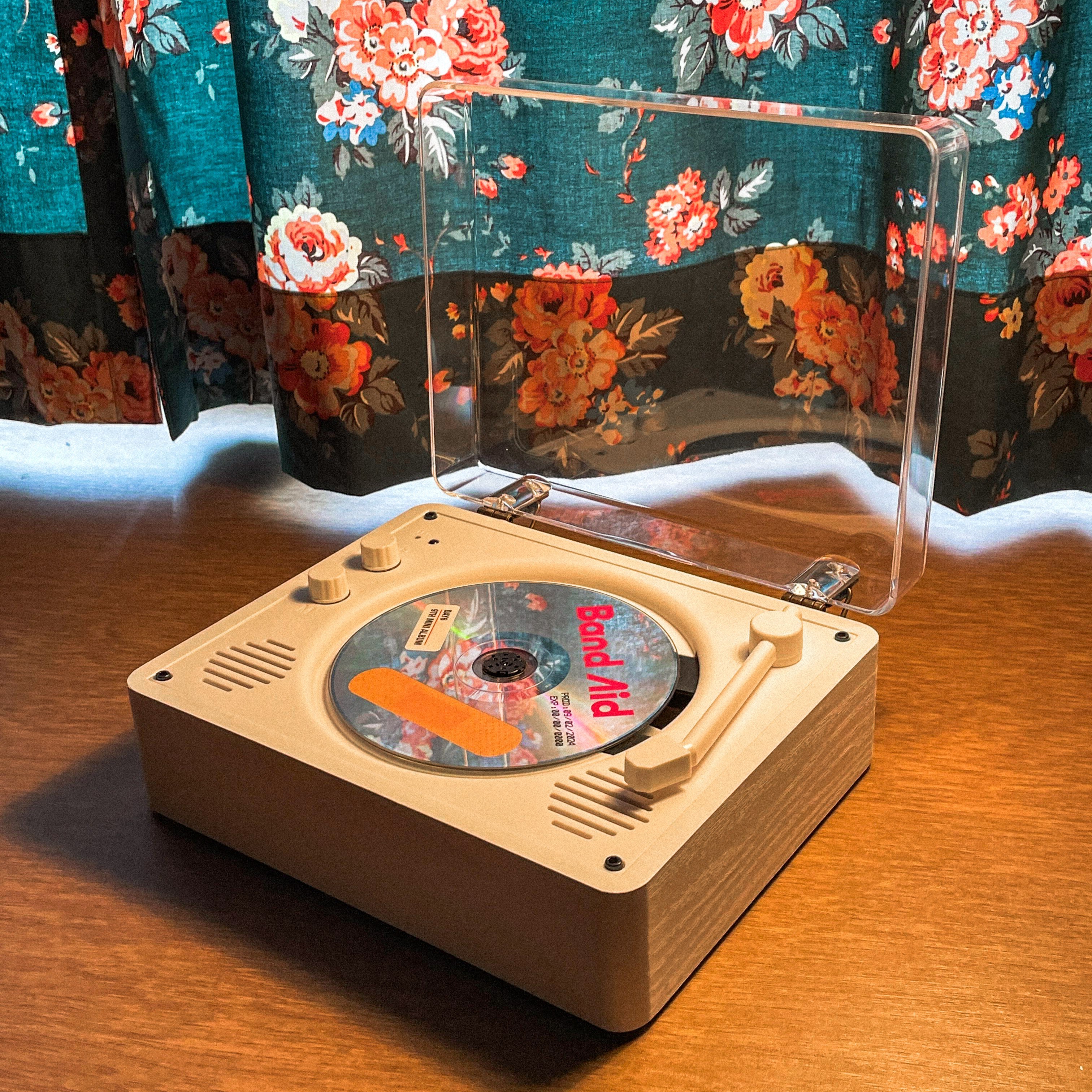 잼데이 블루투스 CD플레이어 턴테이블 감성 레트로 빈티지 아날로그 Y2K 68,900원