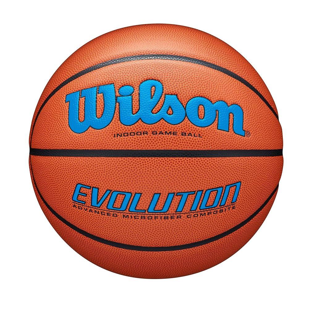 Wilson Evolution 시합 농구공, 네이비, 공식 사이즈 - 74.9cm(29.5인치) 윌슨 169,100원