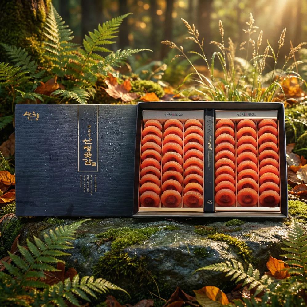 [대한민국 곶감의 정점] 산청 지리산 고종시감 최상품 곶감 3KG (60과), 1박스, 약 3KG 168,710원