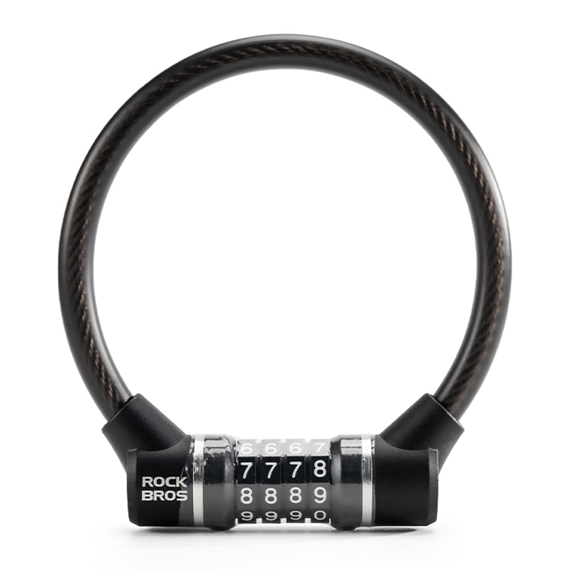 자전거 번호키 자물쇠 잠금장치 원형 락, 1개, 블랙_그레이 10,250원