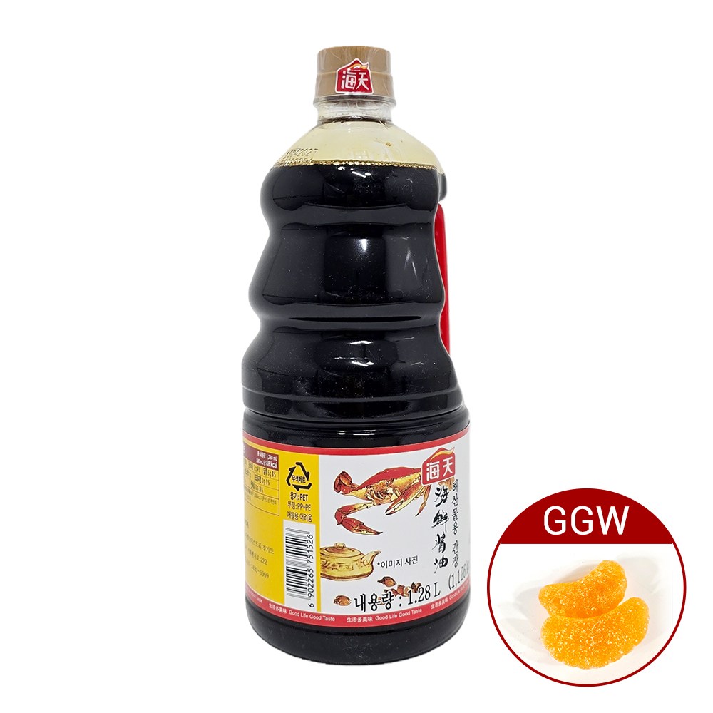 가가왕 중국식품 해천 해선간장 하이탠 하이샌 간장 해산물, 1개, 1.28L 8,500원