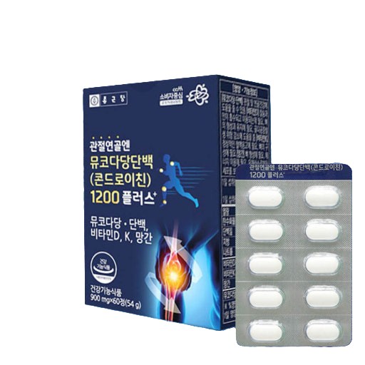 종근당 관절건강 뮤코다당단백 콘드로이친1200, 3개, 30회분 70,280원