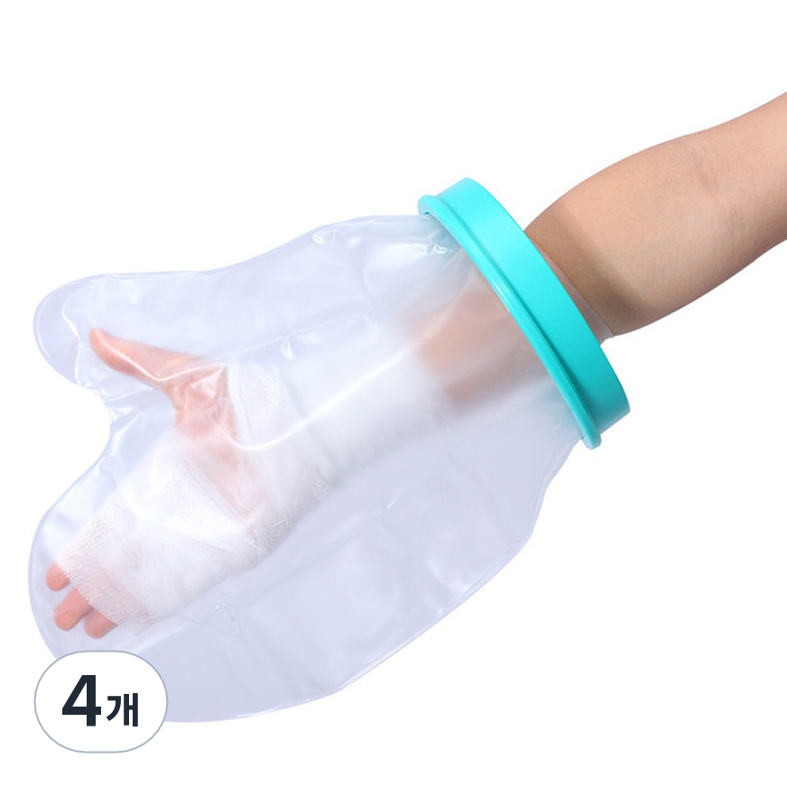 플렉스라인 성인용 깁스 방수커버 손, 블루, 4개 43,200원