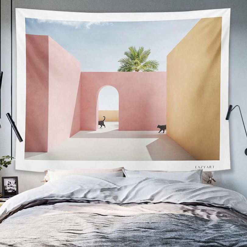 대형 패브릭 포스터 가림천 마티스 명화 풍경 모던스페이스 그림 천 창 문 가리개 드로잉 가림막커튼 8,900원