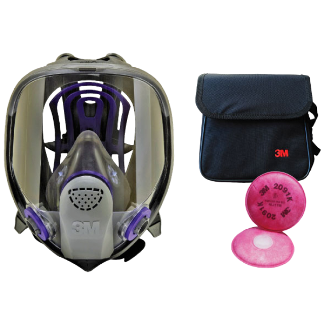 3M 정품 인증 전면형 방독면 풀셋트 - 미세독성분진 특급방진구성 321,700원
