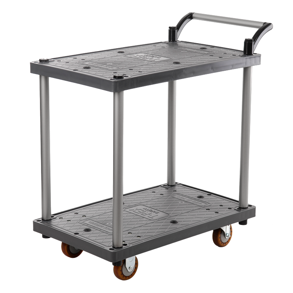 티렉스캐스터 2단 공룡카트 GRAY 회전형 2p + 고정형 2p 81,000원