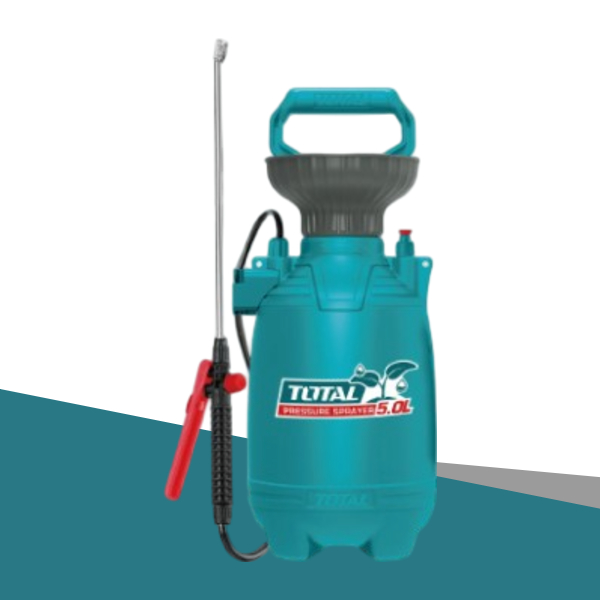 토탈공구 압축분무기/수동 5L 알미늄펌프 2.5bar 1.2m 원예 작업 세차 미세분무, 1개 18,110원