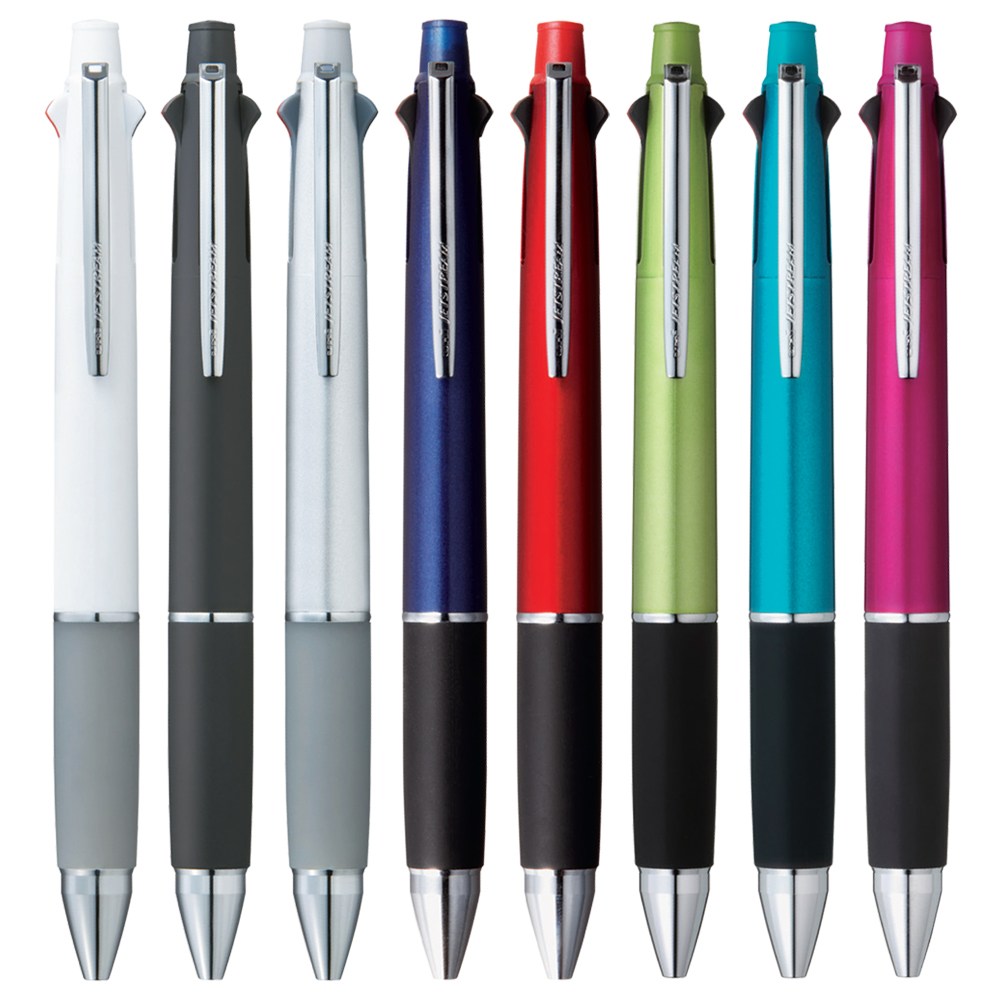 유니 제트스트림 4색+샤프 0.7mm MSXE5-1000-07, 화이트, 현재가 10,500원