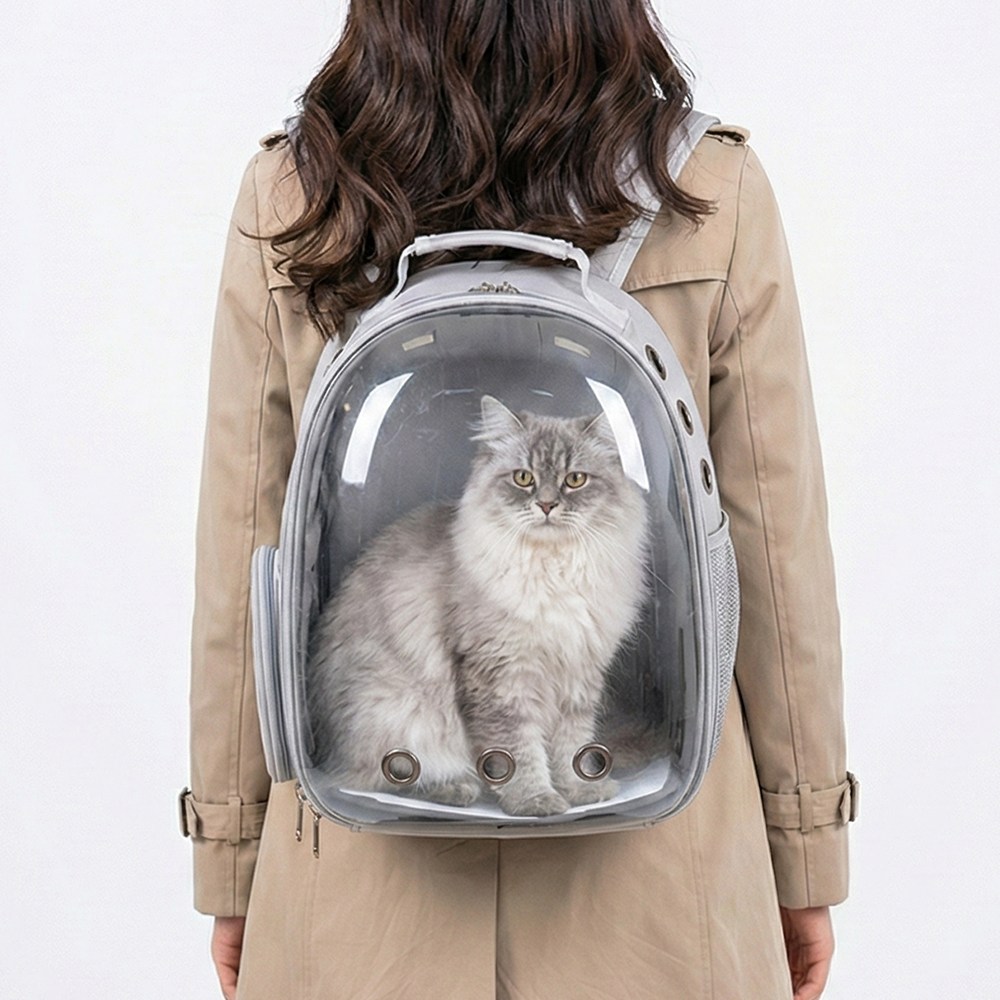 푸키 반려동물 투명 이동가방 우주선 백팩 14,800원
