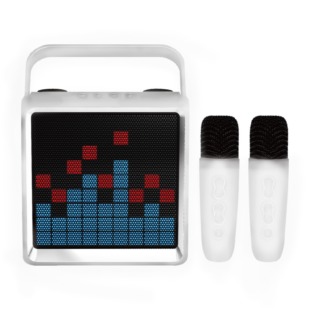 다온몰 머레이 웨이브 LED 블루투스 노래방 기계 WAVE 듀얼마이크 가정용 스피커 59,000원