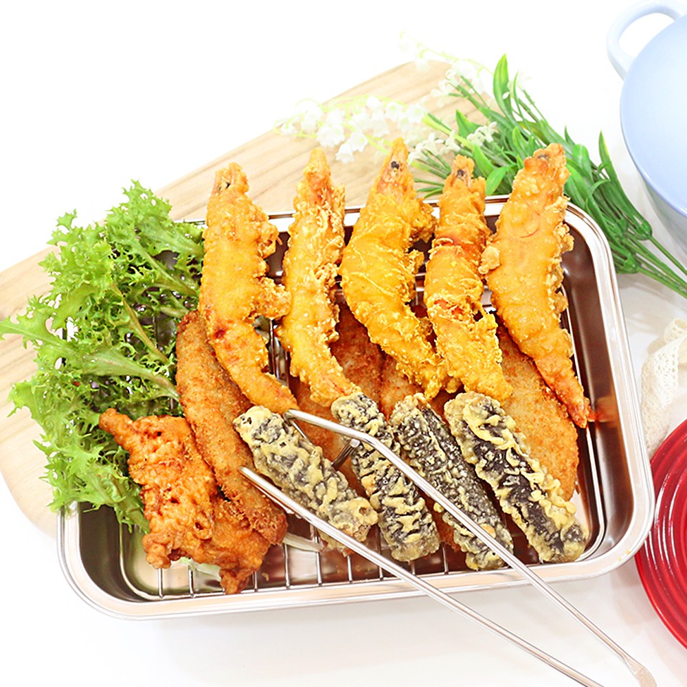 리벨룸 스텐304 요리바트 대 중 소 튀김망 스텐트레이 튀김밧드 79,500원